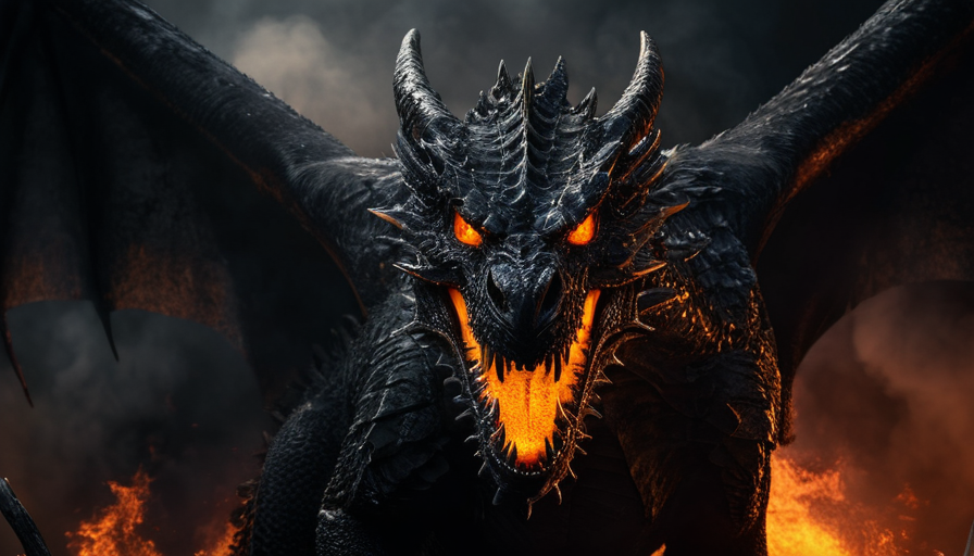 The Dragon — hero art